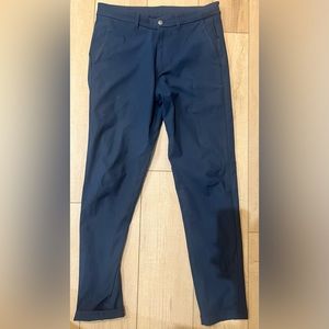 Lululemon ABC Pants - size 32 - SLIM - navy blue - 32” inseam